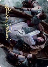 Return Upon the Tide Art Card (Gold-Stamped Signature) [Kaldheim Art Series] | Deep Dive Games St. Marys
