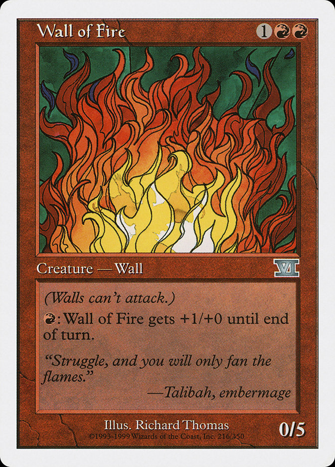 Wall of Fire [Classic Sixth Edition] | Deep Dive Games St. Marys