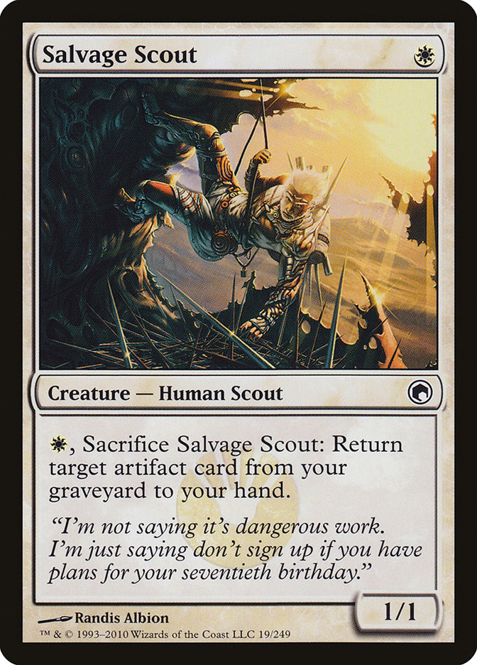 Salvage Scout [Scars of Mirrodin] | Deep Dive Games St. Marys