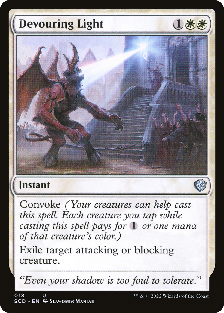 Devouring Light [Starter Commander Decks] | Deep Dive Games St. Marys