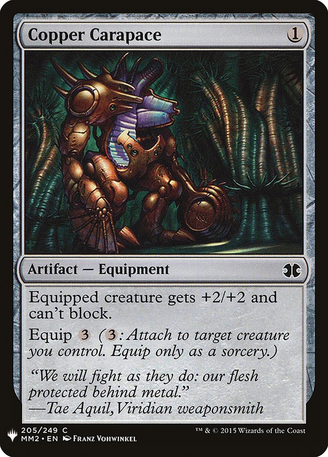 Copper Carapace [Mystery Booster] | Deep Dive Games St. Marys