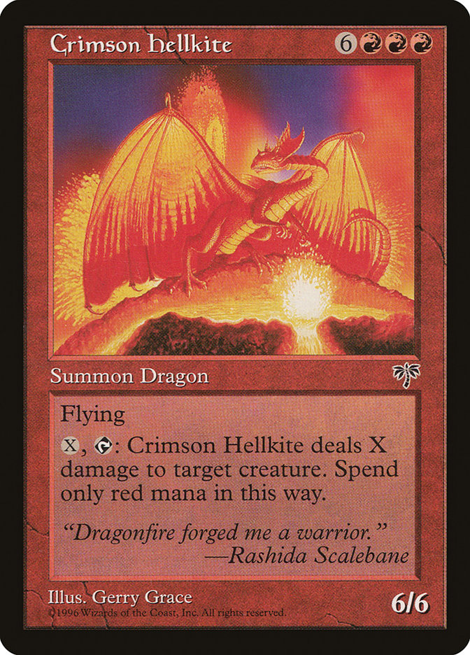Crimson Hellkite [Mirage] | Deep Dive Games St. Marys