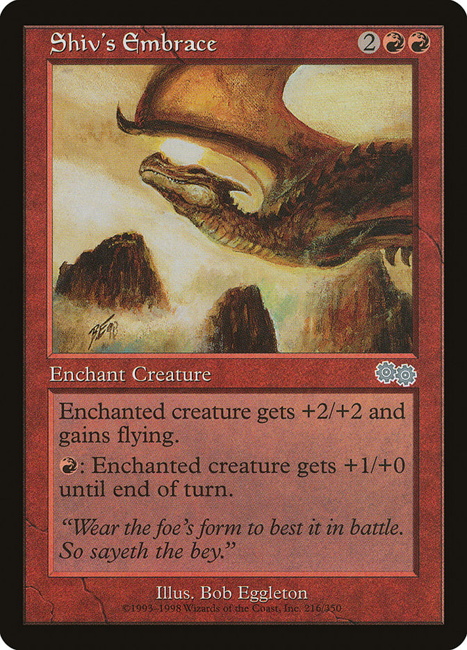 Shiv's Embrace [Urza's Saga] | Deep Dive Games St. Marys