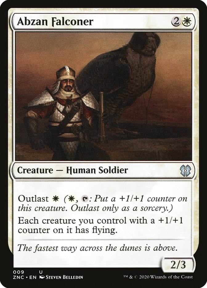Abzan Falconer [Zendikar Rising Commander] | Deep Dive Games St. Marys