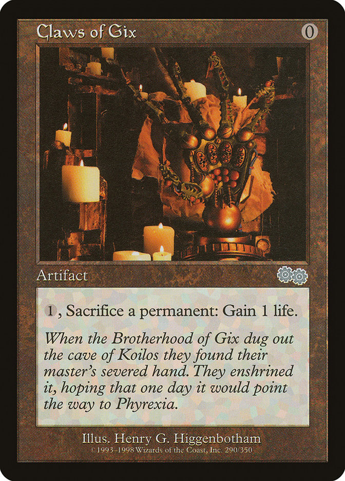 Claws of Gix [Urza's Saga] | Deep Dive Games St. Marys
