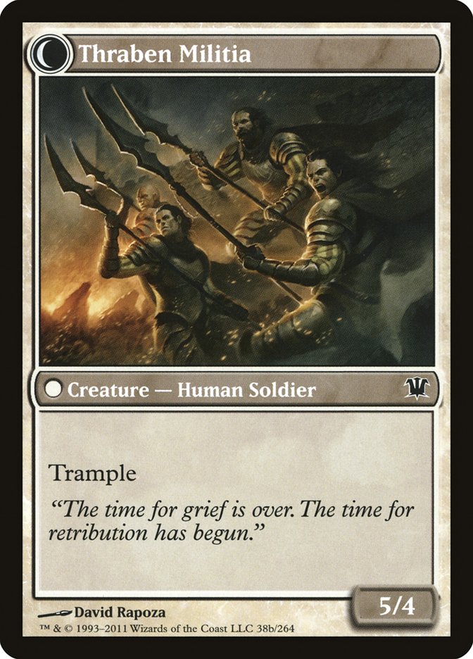 Thraben Sentry // Thraben Militia [Innistrad] | Deep Dive Games St. Marys