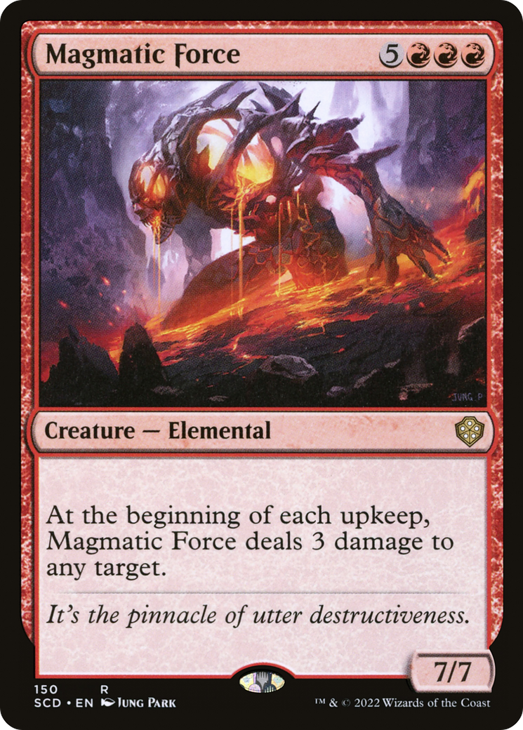 Magmatic Force [Starter Commander Decks] | Deep Dive Games St. Marys
