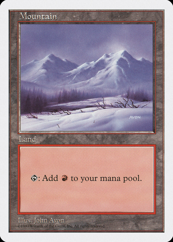 Mountain (442) [Fifth Edition] | Deep Dive Games St. Marys