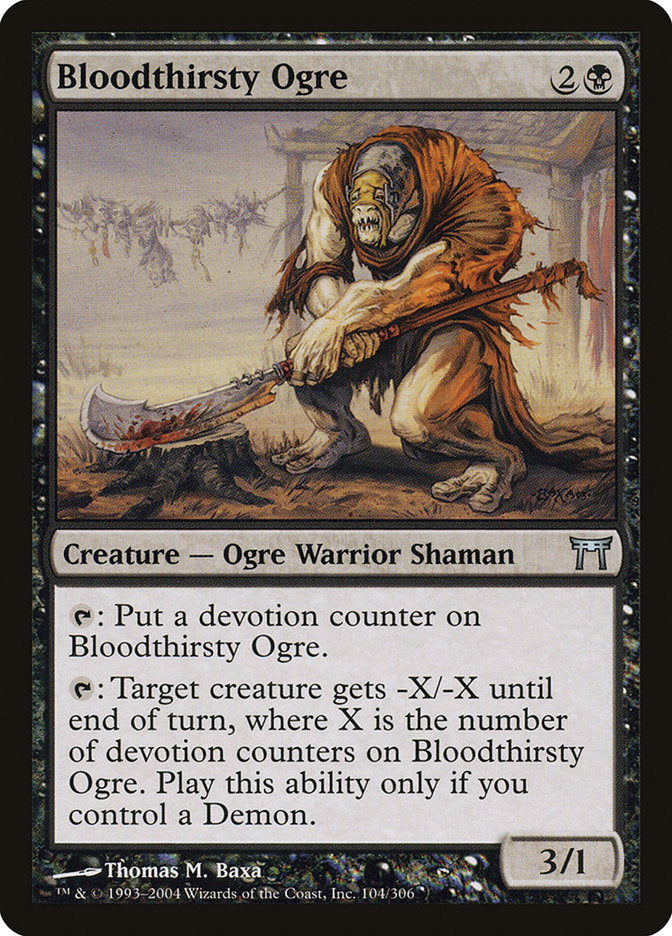 Bloodthirsty Ogre [Champions of Kamigawa] | Deep Dive Games St. Marys