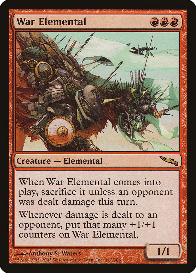 War Elemental [Mirrodin] | Deep Dive Games St. Marys