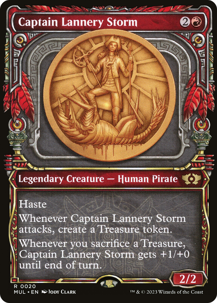 Captain Lannery Storm [Multiverse Legends] | Deep Dive Games St. Marys