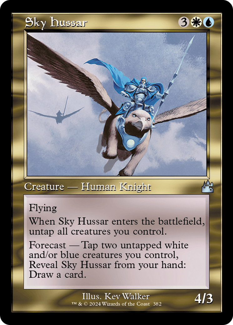 Sky Hussar (Retro Frame) [Ravnica Remastered] | Deep Dive Games St. Marys