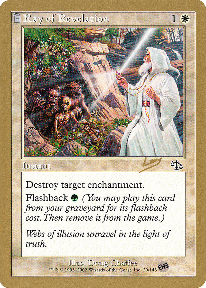 Ray of Revelation (Raphael Levy) (SB) [World Championship Decks 2002] | Deep Dive Games St. Marys