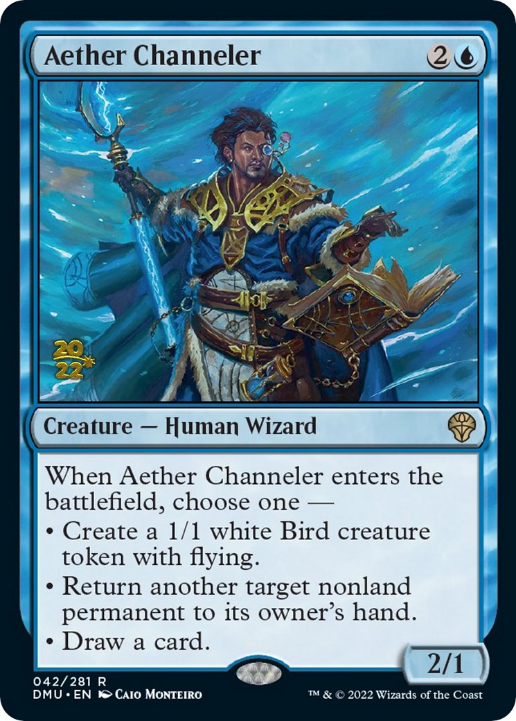 Aether Channeler [Dominaria United Prerelease Promos] | Deep Dive Games St. Marys