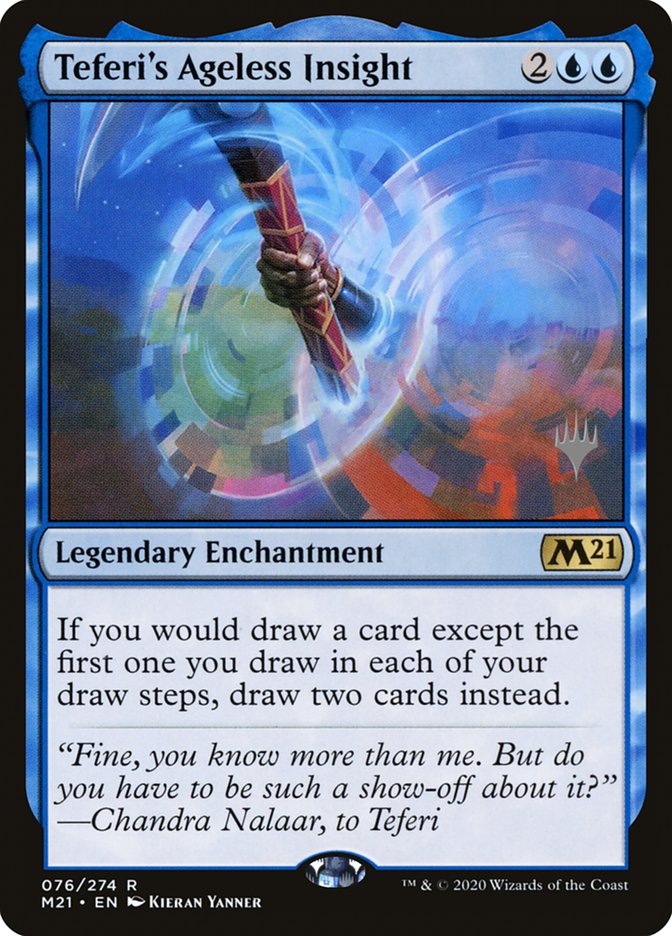 Teferi's Ageless Insight (Promo Pack) [Core Set 2021 Promos] | Deep Dive Games St. Marys