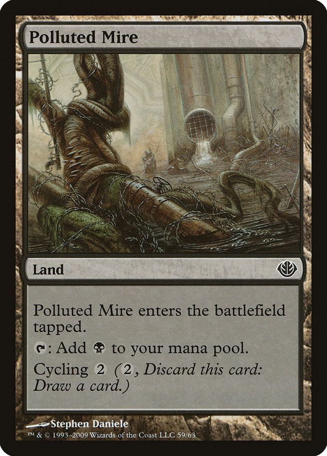 Polluted Mire [Duel Decks: Garruk vs. Liliana] | Deep Dive Games St. Marys