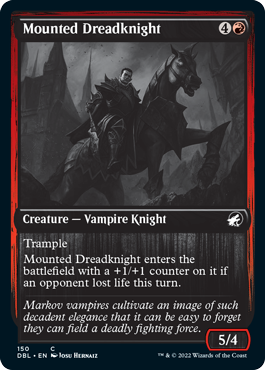 Mounted Dreadknight [Innistrad: Double Feature] | Deep Dive Games St. Marys