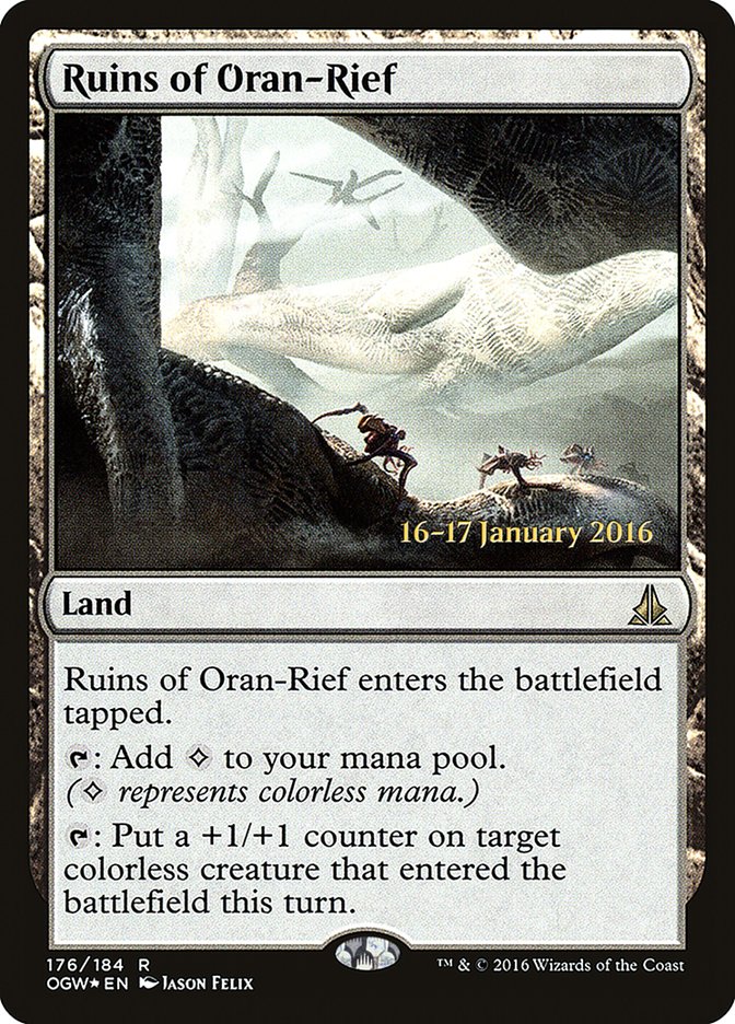 Ruins of Oran-Rief [Oath of the Gatewatch Prerelease Promos] | Deep Dive Games St. Marys