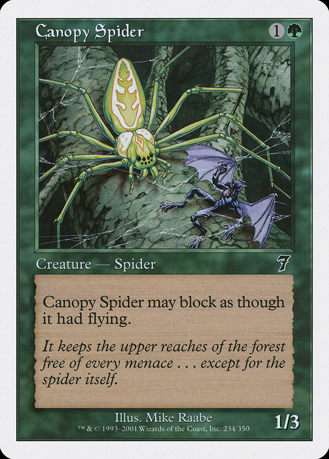 Canopy Spider [Seventh Edition] | Deep Dive Games St. Marys