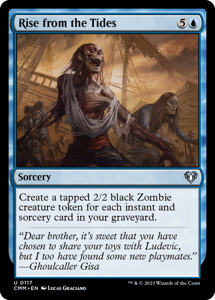 Rise from the Tides [Commander Masters] | Deep Dive Games St. Marys