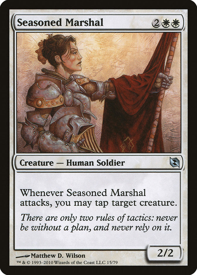 Seasoned Marshal [Duel Decks: Elspeth vs. Tezzeret] | Deep Dive Games St. Marys