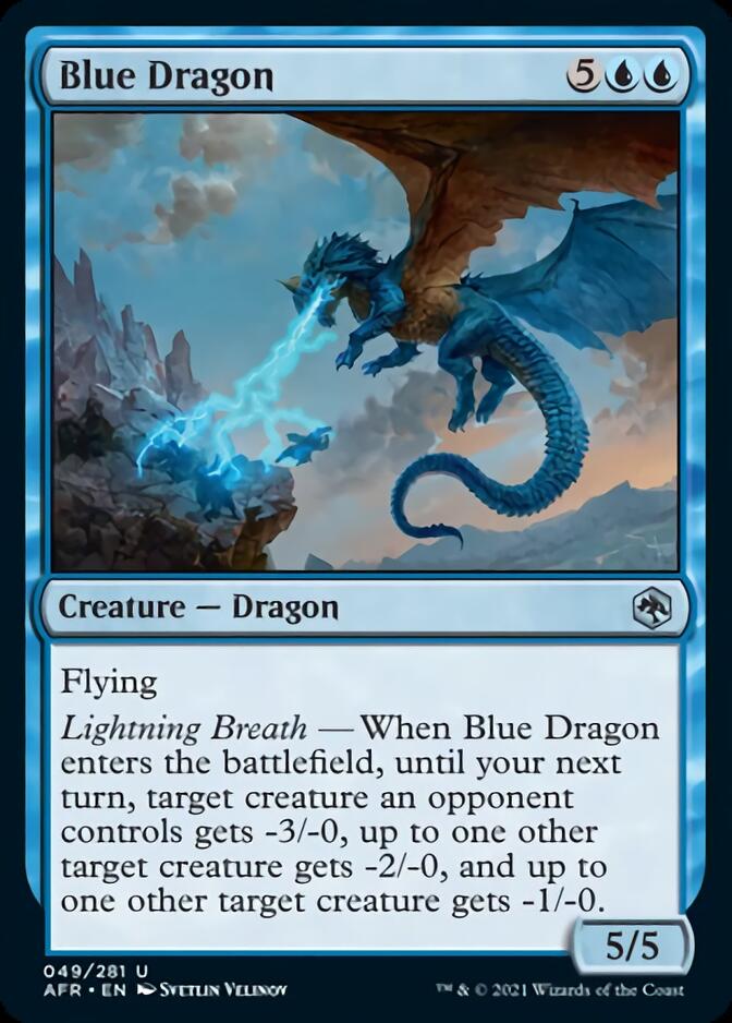 Blue Dragon [Dungeons & Dragons: Adventures in the Forgotten Realms] | Deep Dive Games St. Marys