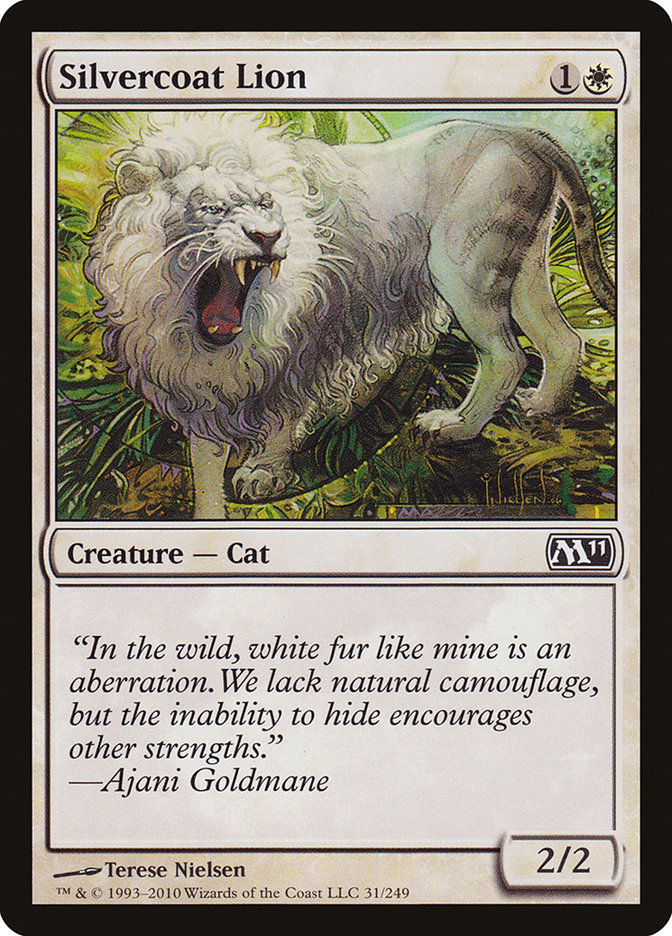 Silvercoat Lion [Magic 2011] | Deep Dive Games St. Marys