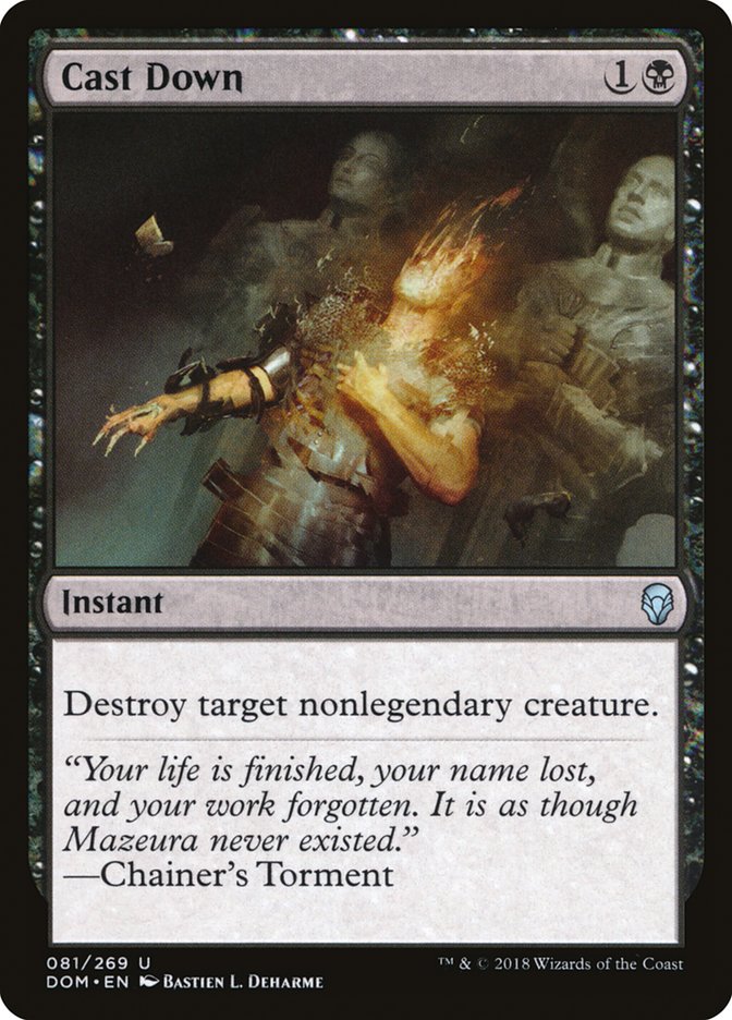 Cast Down [Dominaria] | Deep Dive Games St. Marys