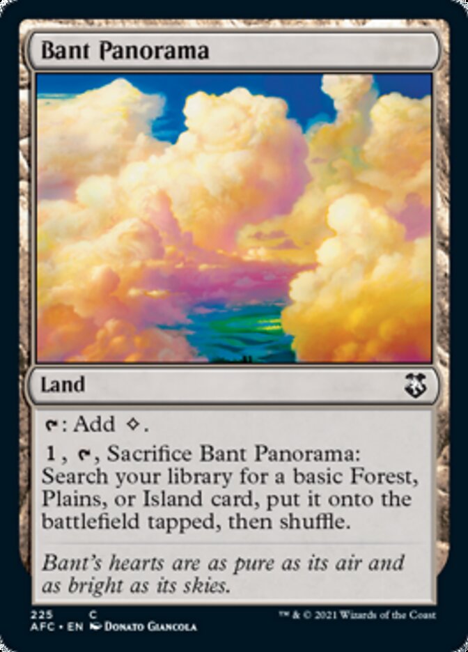 Bant Panorama [Dungeons & Dragons: Adventures in the Forgotten Realms Commander] | Deep Dive Games St. Marys