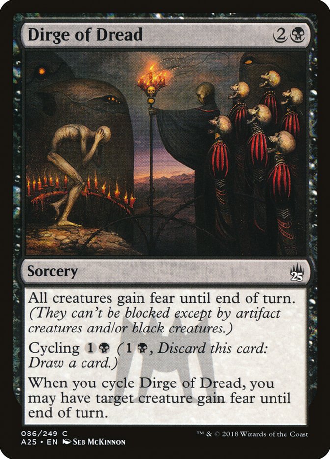 Dirge of Dread [Masters 25] | Deep Dive Games St. Marys