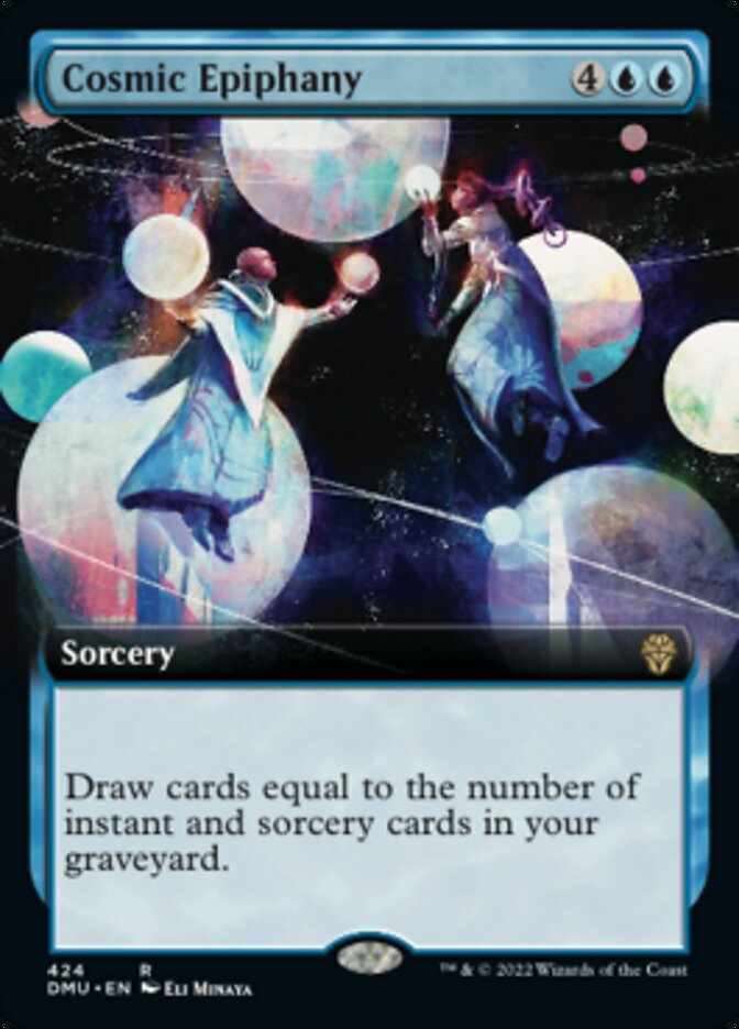 Cosmic Epiphany (Extended Art) [Dominaria United] | Deep Dive Games St. Marys