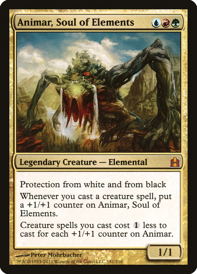 Animar, Soul of Elements [Commander 2011] | Deep Dive Games St. Marys