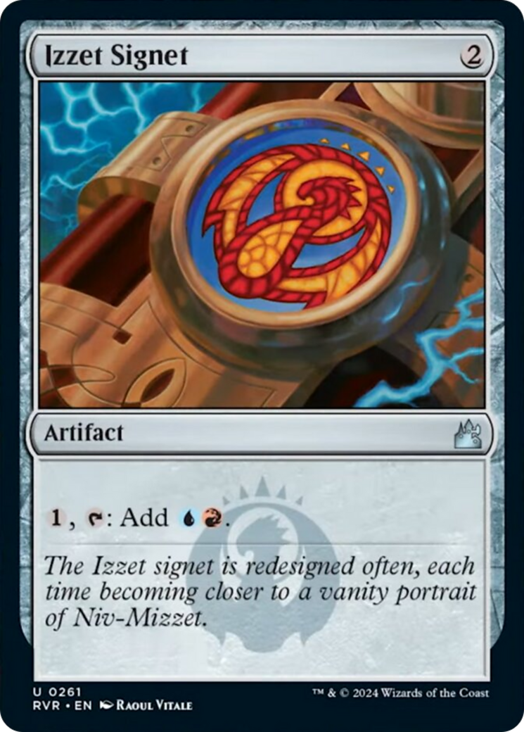 Izzet Signet [Ravnica Remastered] | Deep Dive Games St. Marys