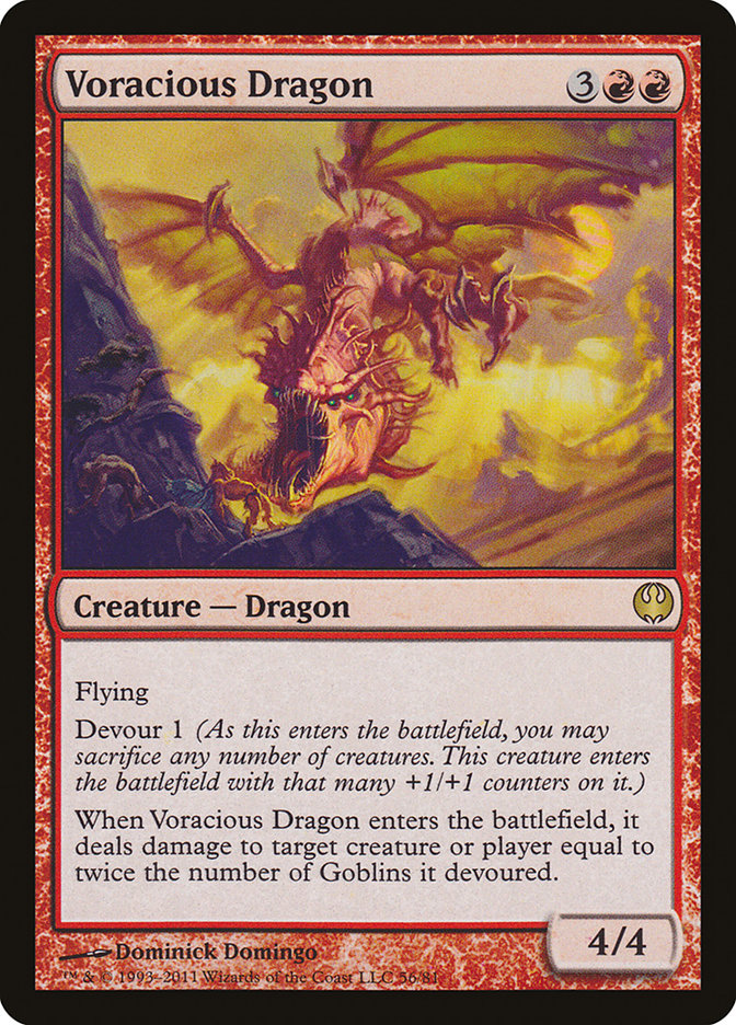 Voracious Dragon [Duel Decks: Knights vs. Dragons] | Deep Dive Games St. Marys