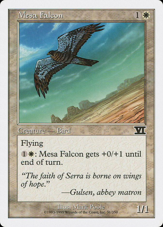 Mesa Falcon [Classic Sixth Edition] | Deep Dive Games St. Marys
