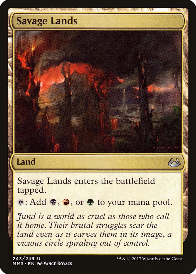 Savage Lands [Modern Masters 2017] | Deep Dive Games St. Marys