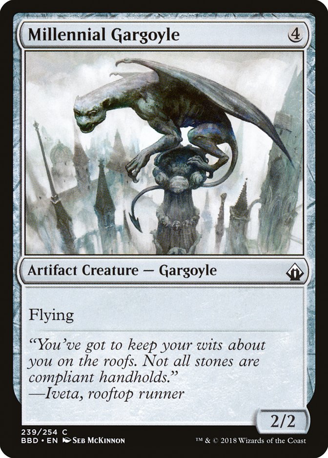 Millennial Gargoyle [Battlebond] | Deep Dive Games St. Marys