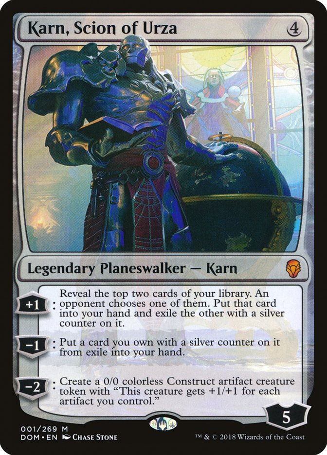 Karn, Scion of Urza [Dominaria] | Deep Dive Games St. Marys