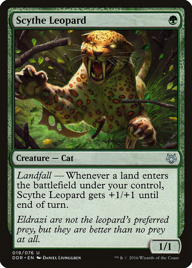 Scythe Leopard [Duel Decks: Nissa vs. Ob Nixilis] | Deep Dive Games St. Marys