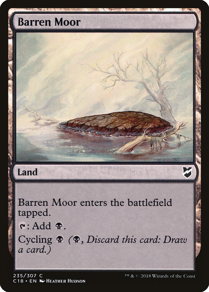 Barren Moor [Commander 2018] | Deep Dive Games St. Marys