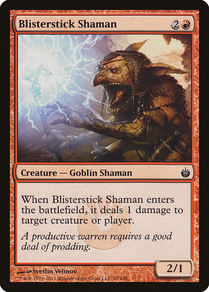 Blisterstick Shaman [Mirrodin Besieged] | Deep Dive Games St. Marys