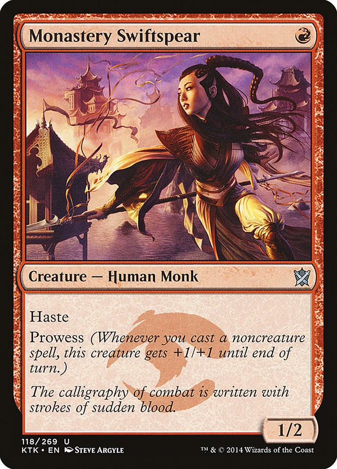 Monastery Swiftspear [Khans of Tarkir] | Deep Dive Games St. Marys