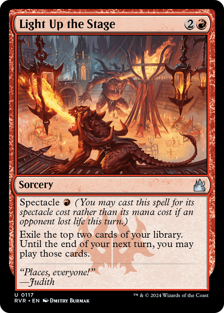 Light Up the Stage [Ravnica Remastered] | Deep Dive Games St. Marys