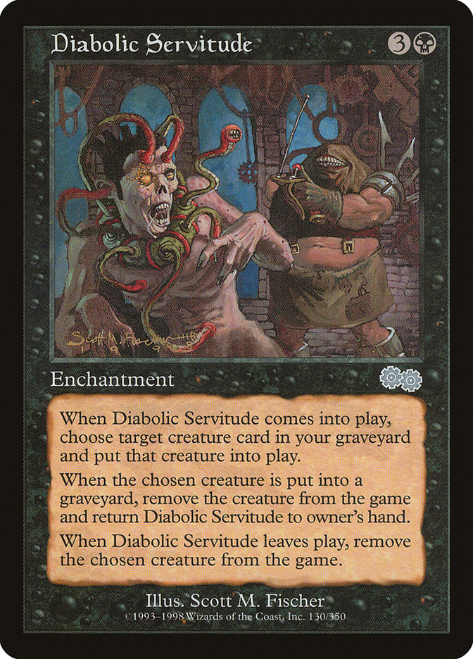 Diabolic Servitude [Urza's Saga] | Deep Dive Games St. Marys