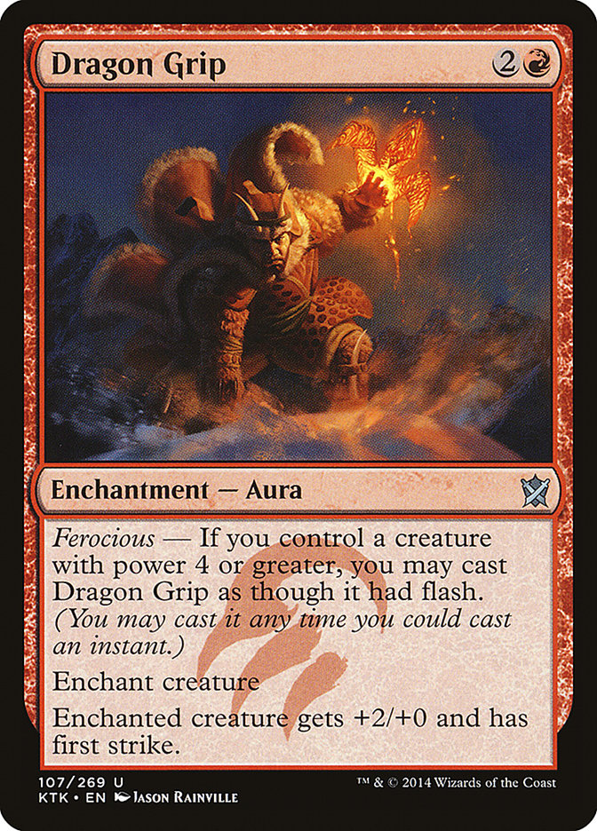 Dragon Grip [Khans of Tarkir] | Deep Dive Games St. Marys