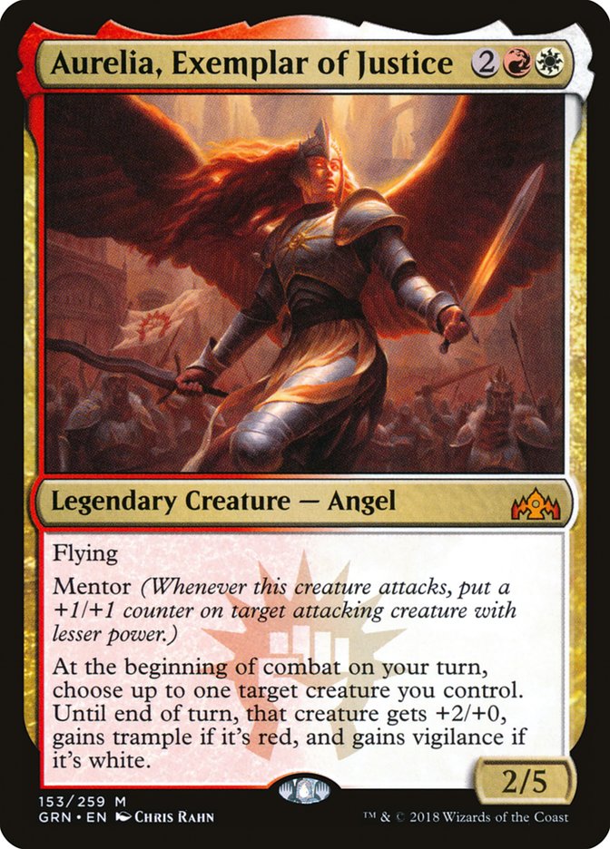 Aurelia, Exemplar of Justice [Guilds of Ravnica] | Deep Dive Games St. Marys