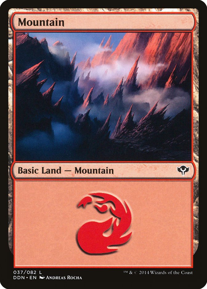 Mountain (37) [Duel Decks: Speed vs. Cunning] | Deep Dive Games St. Marys