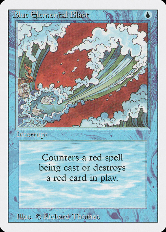 Blue Elemental Blast [Revised Edition] | Deep Dive Games St. Marys