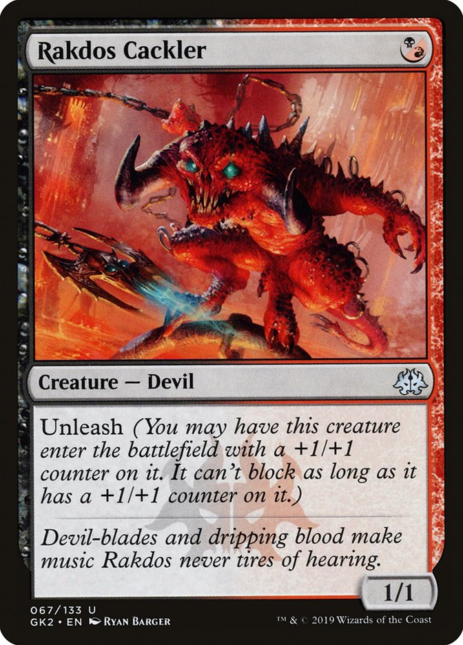 Rakdos Cackler [Ravnica Allegiance Guild Kit] | Deep Dive Games St. Marys