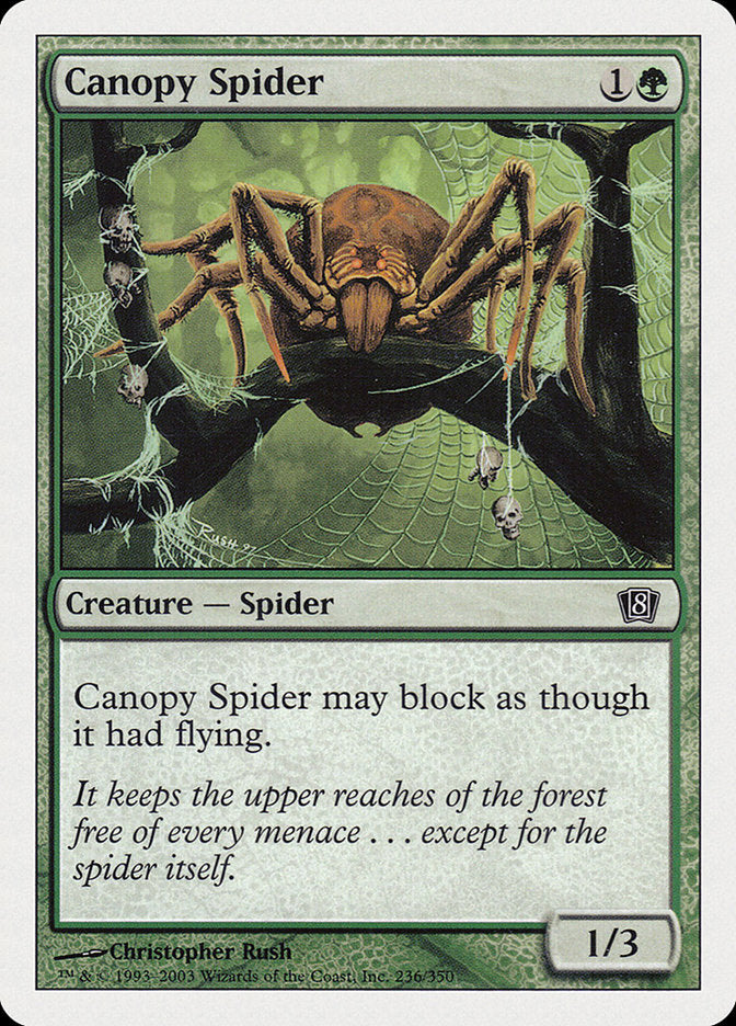 Canopy Spider [Eighth Edition] | Deep Dive Games St. Marys